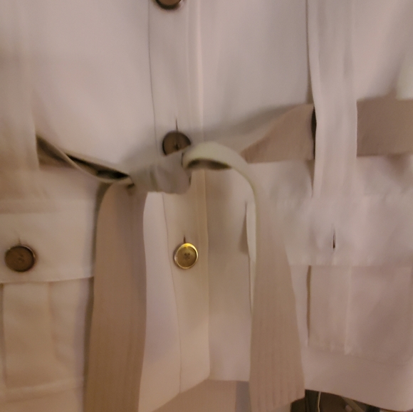 Linen Calvin Klein Ladies skirt suit Size 6P - Picture 12 of 12